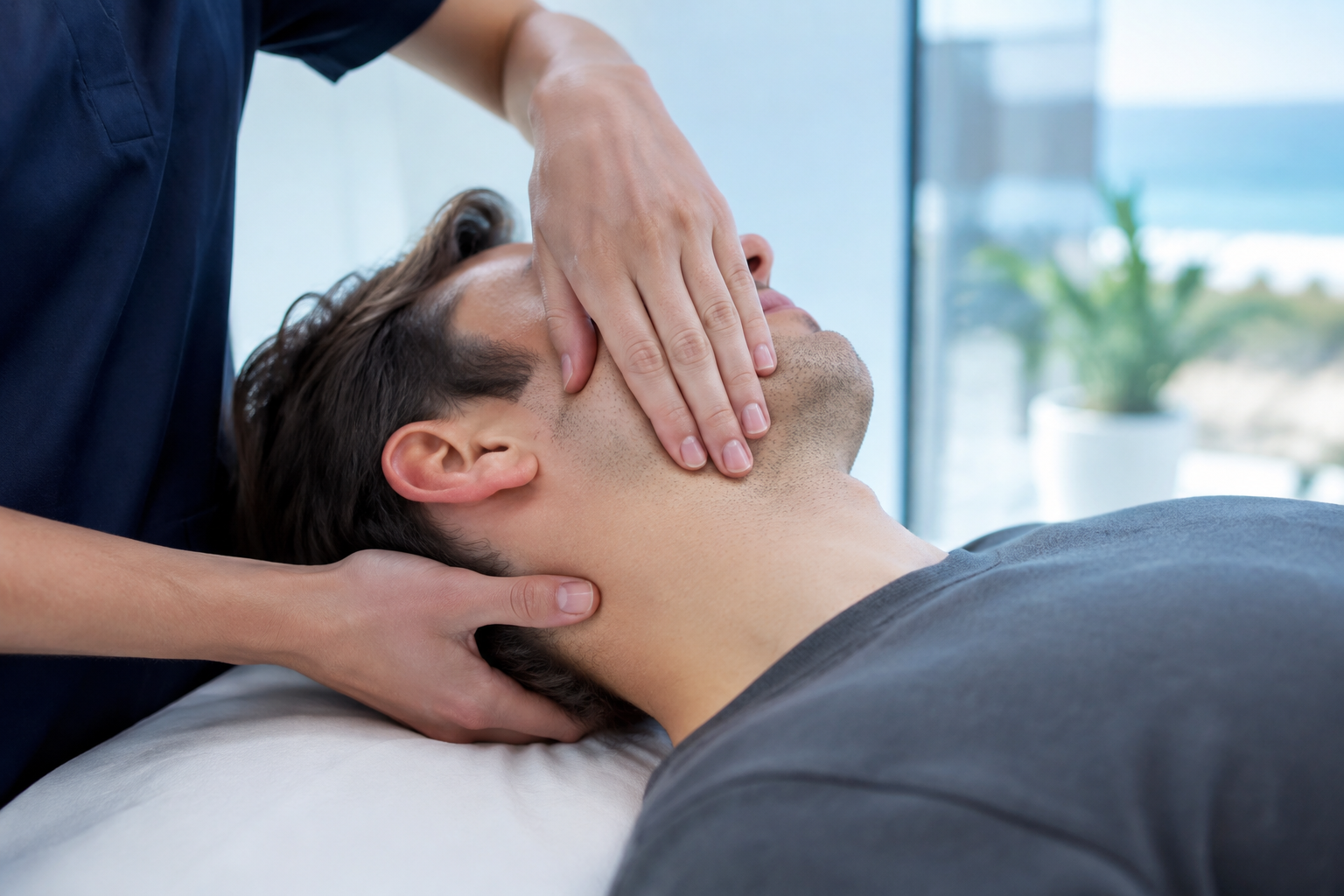 Tratamiento manual de la articulación temporomandibular